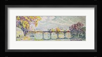 The Pont des Arts, 1928 Fine Art Print