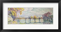 The Pont des Arts, 1928 Fine Art Print