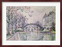 The Canal Saint-Martin, 1933 Fine Art Print
