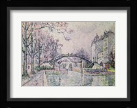 The Canal Saint-Martin, 1933 Fine Art Print