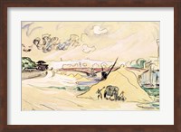 The Pile of Sand, Bercy, 1905 Fine Art Print