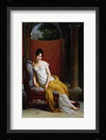 Portrait of Madame Recamier Fine Art Print