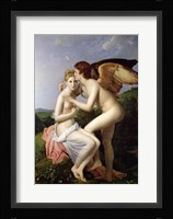 Psyche Receiving the First Kiss of Cupid, 1798 Fine Art Print