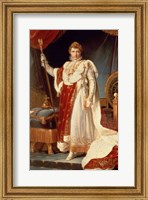 Napoleon in Coronation Robes, c.1804 Fine Art Print
