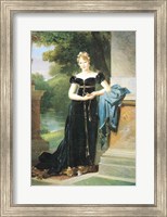 Portrait of Marie Laczinska Fine Art Print