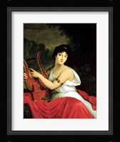 Portrait of Madame de la Pleigne Fine Art Print