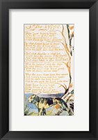 The Tyger, from Songs of Innocence Fine Art Print