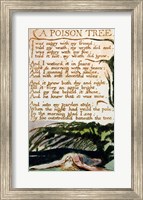 A Poison Tree, from Songs of Experience Fine Art Print