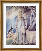 Moses and the Burning Bush Fine Art Print