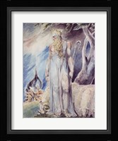 Moses and the Burning Bush Fine Art Print