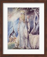 Moses and the Burning Bush Fine Art Print