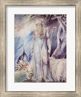 Moses and the Burning Bush Fine Art Print