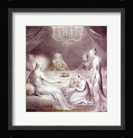 Christ in the House of Martha and Mary or The Penitent Magdalen Fine Art Print