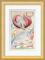 Songs of Innocence; Infant Joy, 1789 Fine Art Print