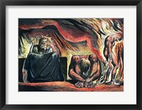 Jerusalem The Emanation of the Giant Albion;  Vala, Hyle and Skofeld, showing the crowned Vala Fine Art Print
