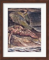 Milton a Poem: Albion on the rock, 1804 Fine Art Print