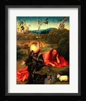St. John the Baptist in Meditation Fine Art Print