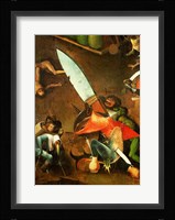 The Last Judgement (Altarpiece): Detail of the Dagger Fine Art Print