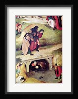 Temptation of St. Anthony, detail from left hand panel of the triptych Fine Art Print