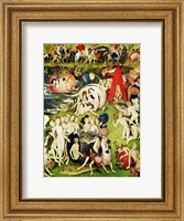 The Garden of Earthly Delights: Allegory of Luxury (vertical center panel detail) Fine Art Print
