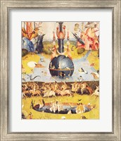 The Garden of Earthly Delights: Allegory of Luxury (yellow center panel detail) Fine Art Print