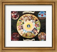 Tabletop of the Seven Deadly Sins and the Four Last Things Fine Art Print