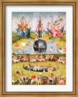The Garden of Earthly Delights: Allegory of Luxury, animal central panel detail Fine Art Print