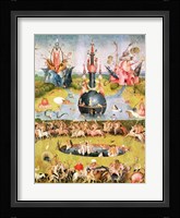 The Garden of Earthly Delights: Allegory of Luxury, animal central panel detail Fine Art Print