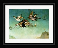 Temptation of St.Anthony, detail of left hand panel Fine Art Print
