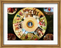Tabletop of the Seven Deadly Sins and the Four Last Things - detail Fine Art Print