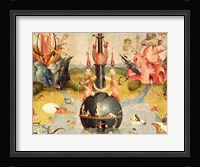 The Garden of Earthly Delights: Allegory of Luxury (yellow horizontal center panel detail) Fine Art Print