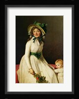 Madame Pierre Seriziat with her Son Fine Art Print