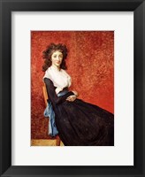 Portrait of Madame Charles-Louis Trudaine Fine Art Print