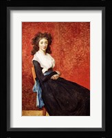 Portrait of Madame Charles-Louis Trudaine Fine Art Print