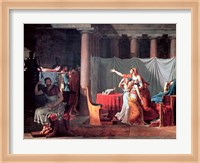 Lictors Bearing to Brutus the Bodies of his Sons, 1789 Fine Art Print