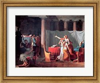 Lictors Bearing to Brutus the Bodies of his Sons, 1789 Fine Art Print