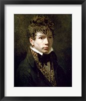 Portrait of the Young Ingres Framed Print
