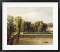 View of the Luxembourg Gardens in Paris, 1794 Fine Art Print