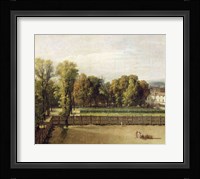 View of the Luxembourg Gardens in Paris, 1794 Fine Art Print