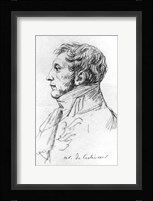 Portrait of Armand Augustin Louis. Marquis de Caulaincourt Fine Art Print