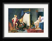 Apelles Painting Campaspe in the Presence of Alexander the Great Fine Art Print
