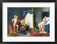 Apelles Painting Campaspe in the Presence of Alexander the Great Fine Art Print