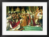 The Consecration of the Emperor Napoleon and the Coronation of the Empress Josephine Fine Art Print