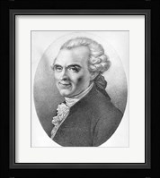 Portrait of Michel-Jean Sedaine Fine Art Print
