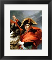 Napoleon Crossing the Alps, detail Fine Art Print