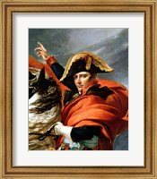 Napoleon Crossing the Alps, detail Fine Art Print