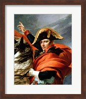 Napoleon Crossing the Alps, detail Fine Art Print