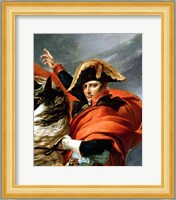 Napoleon Crossing the Alps, detail Fine Art Print