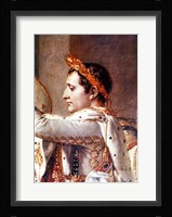 The Consecration of the Emperor Napoleon and the Coronation of the Empress Josephine, detail of Napoleon Fine Art Print