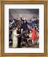 The Tennis Court Oath, 20th June 1789 Portrait Fine Art Print